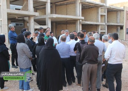 با حضور اکبر نیکزاد رئیس بنیاد مسکن انقلاب اسلامی جلسه بررسی مشکلات شهرهای مسجدسلیمان، اندیکا، لالی و هفتکل برگزار شد+تصاویر
