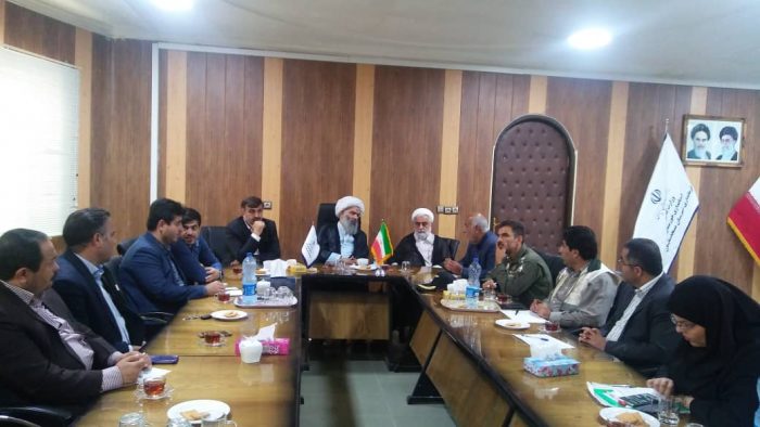 جلسه مدیریت بحران شهرستان مسجدسلیمان با حضور آیت الله فرحانی عضومجلس خبرگان رهبری برگزار شد