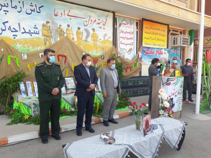 زنگ دفاع مقدس در مدارس شهرستان مسجدسلیمان به صدا درآمد + تصاویر