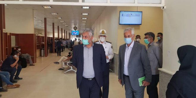 بازدید مدیر عامل محترم موسسه راهگشا بنیاد تعاون ناجا از مرکز شماره گذاری استان خوزستان + تصاویر