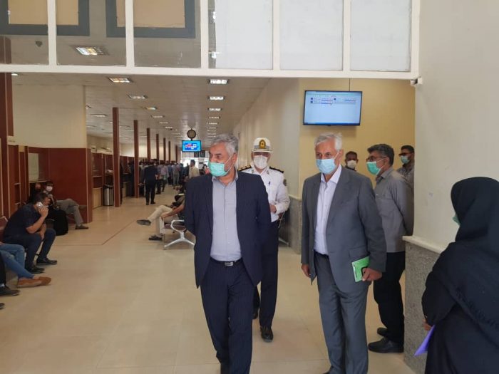 بازدید مدیر عامل محترم موسسه راهگشا بنیاد تعاون ناجا از مرکز شماره گذاری استان خوزستان + تصاویر