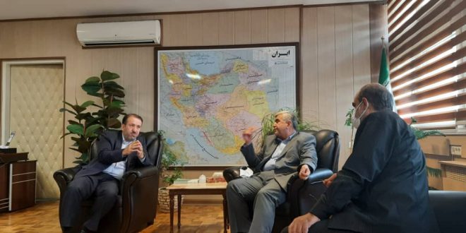 دیدار دکتر علیرضا ورناصری با موسوی مدیرعامل سازمان تعاون روستایی کشور