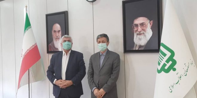 دیدار و گفتگوی دکتر علیرضا ورناصری با رئیس بنیاد مستضعفان کشور