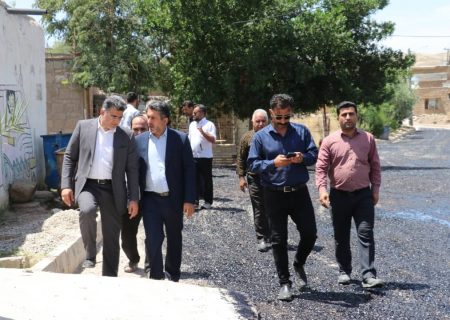 شهردار مسجدسلیمان : عملیات زیرسازی و روکش آسفالت منطقه کولرشاپ در حال اجرا می باشد