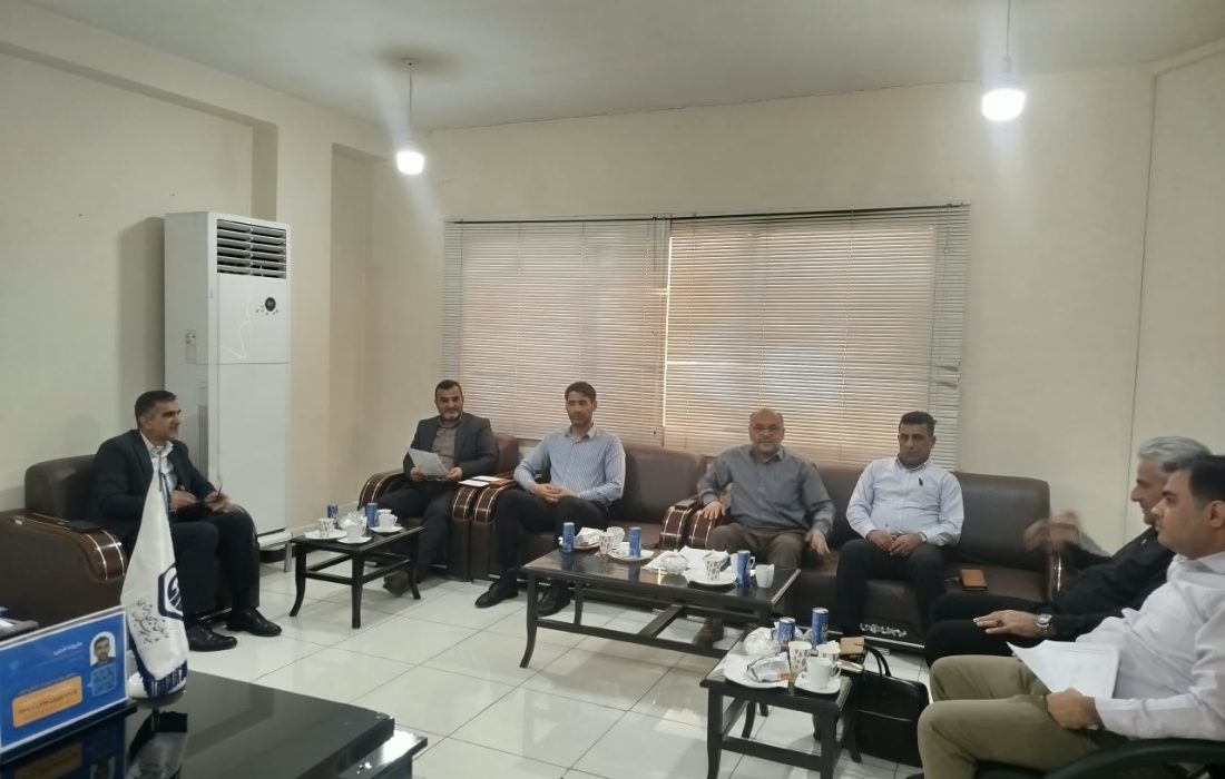 دیدار رئیس شورای شهر و شهردار مسجدسلیمان با رئیس تأمین اجتماعی