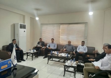 دیدار رئیس شورای شهر و شهردار مسجدسلیمان با رئیس تأمین اجتماعی