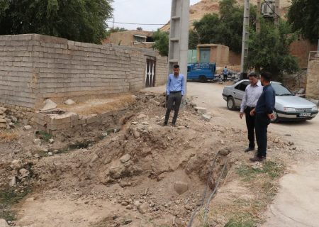 بازدید میدانی شهردار مسجدسلیمان از پروژه های عمرانی سطح شهر
