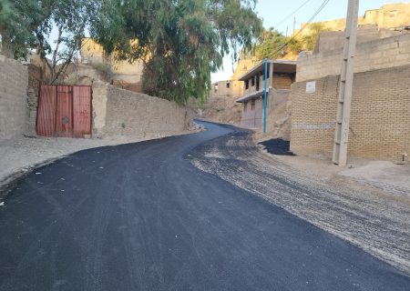 شهردار مسجدسلیمان: خیابان بازار شوشتری ها در محله نمره یک پس از سالها انتظار آسفالت شد