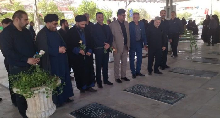 تجدید میثاق مجموعه قضایی مسجدسلیمان با آرمان‌های شهدا در هفته قوه قضاییه