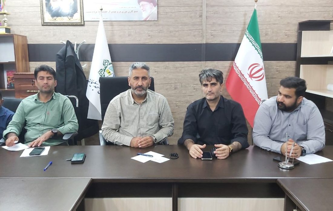 تجلیل از نیروهای حراست شهرداری مسجدسلیمان با حضور مهندس ارزانی سرپرست شهرداری
