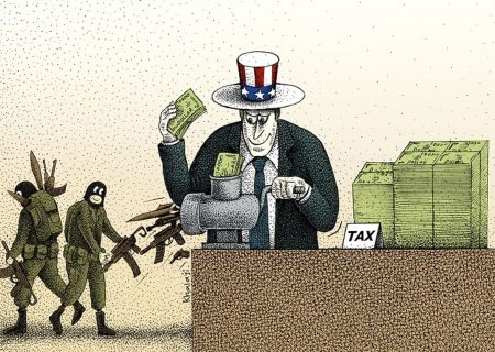 آمریکا برای جنگ‌افروزی پول دارد اما برای جاده‌سازی نه!
