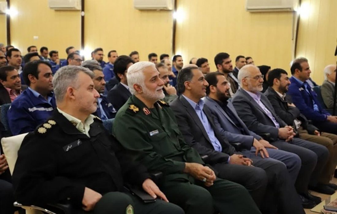 آیین آغاز عملیات احداث و تکمیل پروژه فاز دوم کارخانه فولادسازی گروه ملی صنعتی فولاد ایران