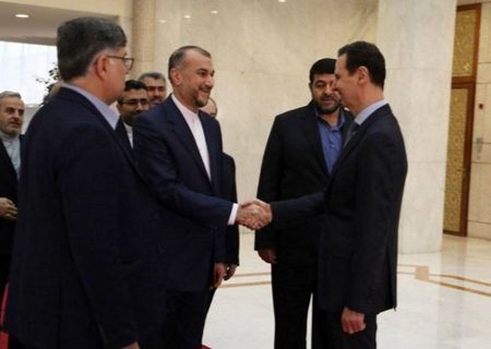 امیرعبداللهیان با بشار اسد دیدار کرد