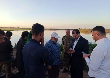 بازدید دادستان عمومی و انقلاب مرکز استان خوزستان از مناطق و روستاهای حاشیه سددز