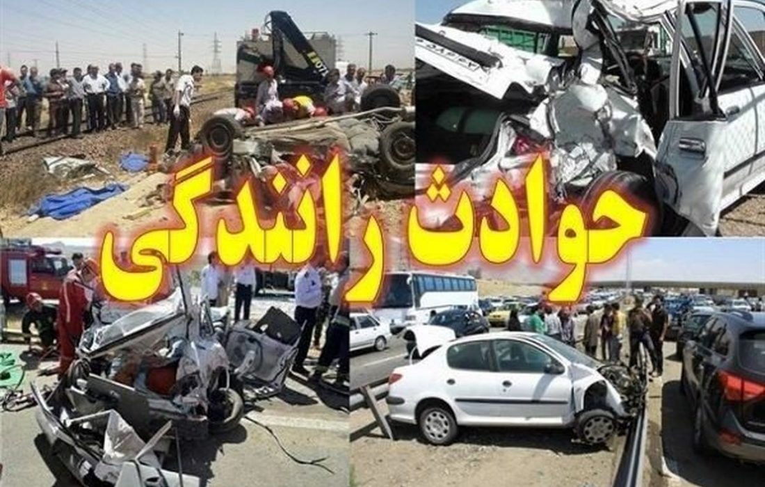 برخورد مرگبار ۳ خودرو در محور قلعه‌تل – ایذه