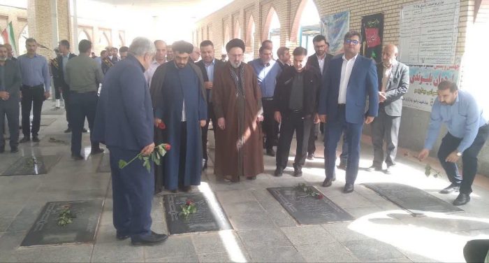 به مناسبت هفته قوه قضاییه انجام شدتجدید میثاق مسئولین قضایی و اجرایی مسجدسلیمان با آرمان‌های شهدا