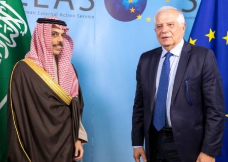 بورل و وزیر خارجه عربستان مذاکرات هسته‌ای ایران را بررسی کردند