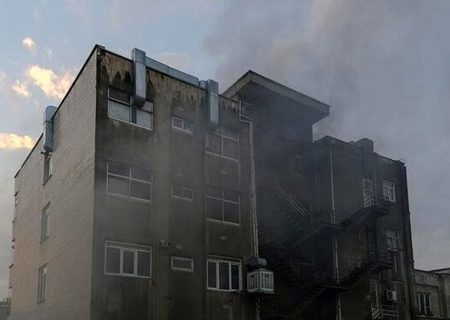 حضور دادستان تهران در محل حادثه آتش‌سوزی ساختمان ۱۵۳ خیابان بهار