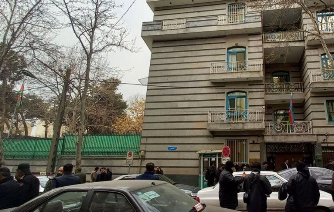 در مراسم تشریفات انتقال پیکر عضو سفارت آذربایجان چه گذشت؟/ ویدئو