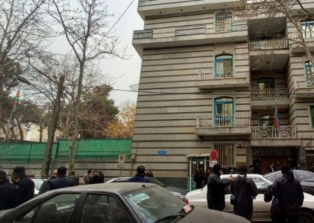 در مراسم تشریفات انتقال پیکر عضو سفارت آذربایجان چه گذشت؟/ ویدئو