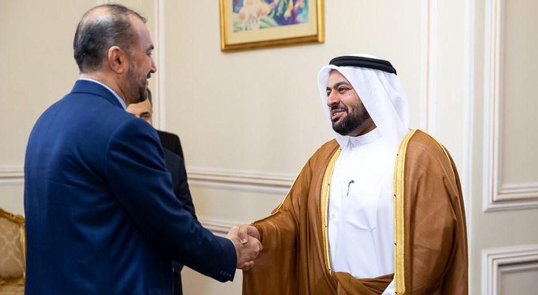 دیدار وزیر مشاور در امور خارجه قطر با امیرعبداللهیان
