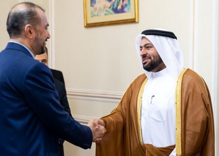 دیدار وزیر مشاور در امور خارجه قطر با امیرعبداللهیان