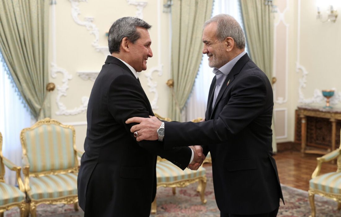 رئیس جمهور: ایران همواره خواستار گسترش روابط با ترکمنستان بوده است
