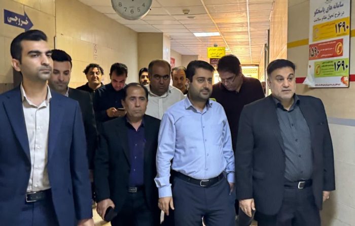 فرماندار مسجدسلیمان در بازدید از بیمارستان ۲۲ بهمنباید بیمارستان جدید در مسجدسلیمان احداث شود