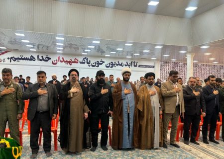 مراسم بزرگداشت شهدای خدمت در مسجدسلیمان برگزار شد+تصاویر