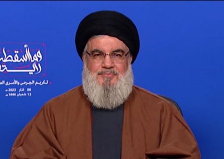 نصرالله: رخدادهای کنونی، نشانگر پایان رژیم صهیونیستی است