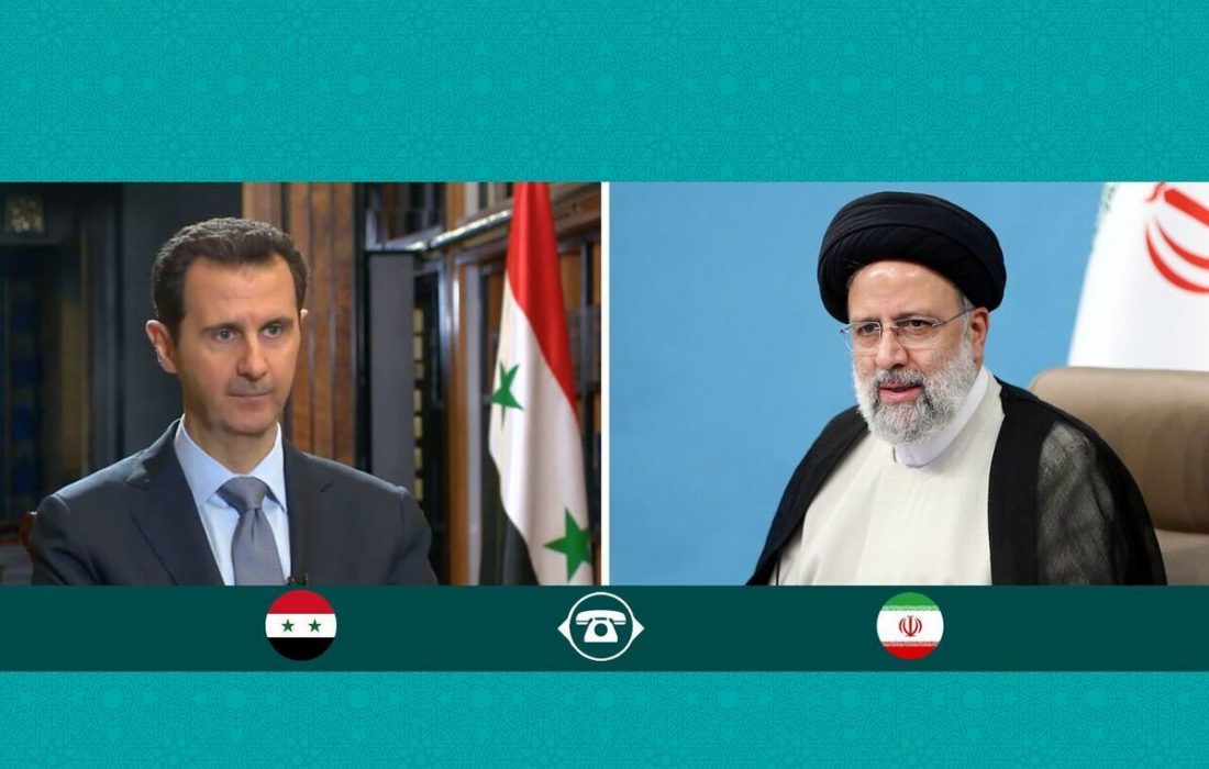 گفت‌وگوی رئیسی با بشار اسد