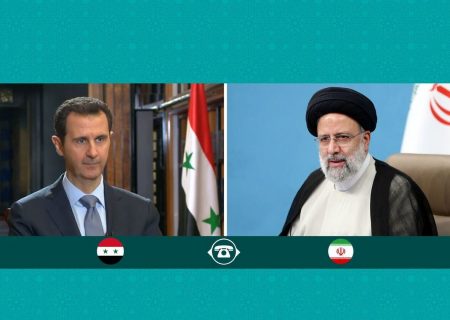 گفت‌وگوی رئیسی با بشار اسد