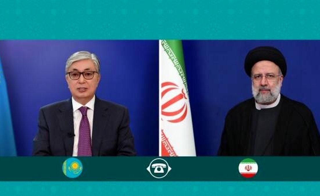 گفتگوی تلفنی روسای جمهور ایران و قزاقستان
