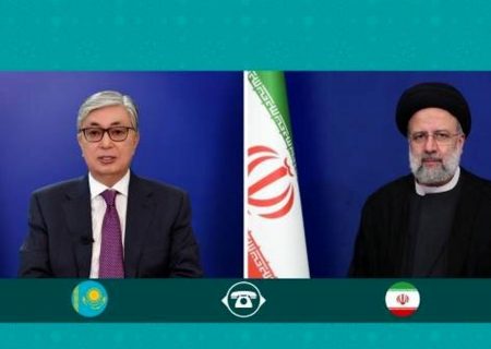 گفتگوی تلفنی روسای جمهور ایران و قزاقستان