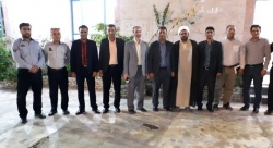 دیدار و بازدید شبانه و ناگهانی رییس کل زندان های استان خوزستان از زندانیان و زندان مسجدسلیمان
