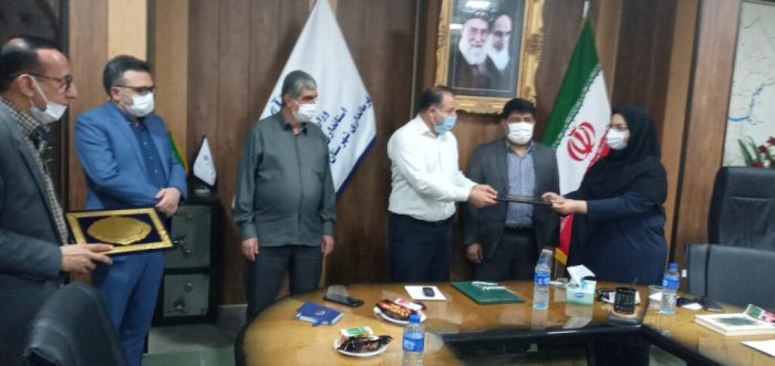 مراسم تودیع و معارفه مدیر شبکه بهداشت و درمان شهرستان مسجدسلیمان برگزار گردید +تصویر